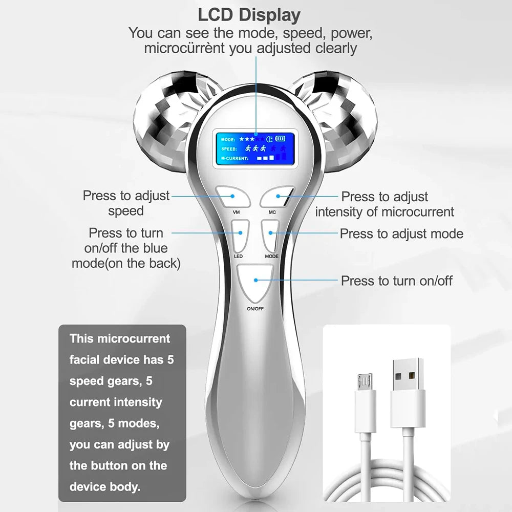 4D EMS Face Massager