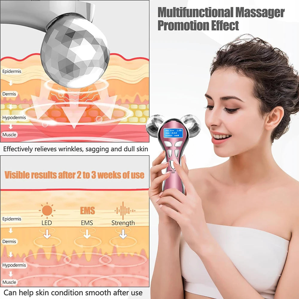 4D EMS Face Massager